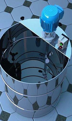 Agitador industrial aço inox Agitador industrial aço inox