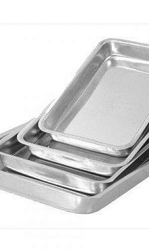 Assadeira de alumínio grande Assadeira de alumínio grande