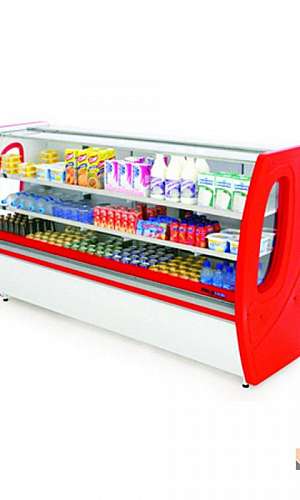 Balcão expositor refrigerado Balcão expositor refrigerado