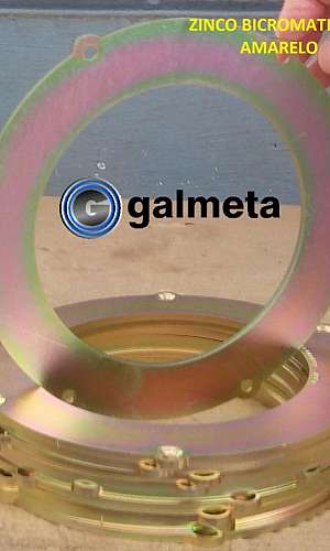 banho de zinco amarelo banho de zinco amarelo