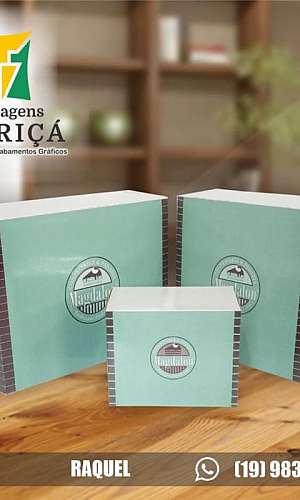 Caixa de papel para confeitaria personalizada Caixa de papel para confeitaria personalizada