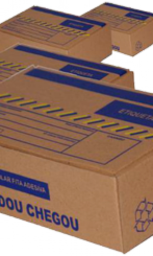 Caixa de papelão grande Caixa de papelão grande