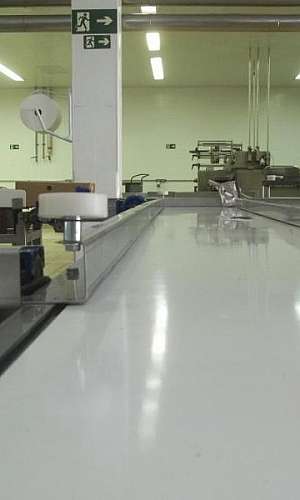 Esteira transportadora de lona Esteira transportadora de lona