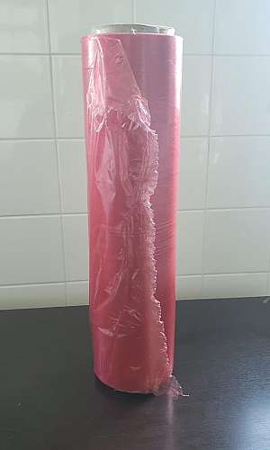 Filme stretch vermelho Filme stretch vermelho