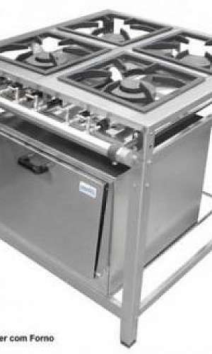 fogão industrial 4 bocas com forno fogão industrial 4 bocas com forno