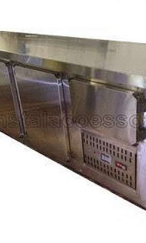 Freezer de aço inox Freezer de aço inox