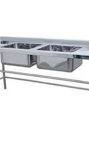 Mesa de aço inox para cozinha industrial Mesa de aço inox para cozinha industrial