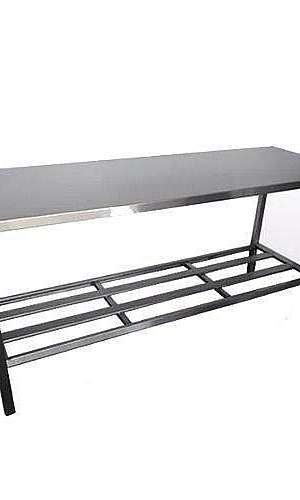 Mesa de inox para açougue Mesa de inox para açougue