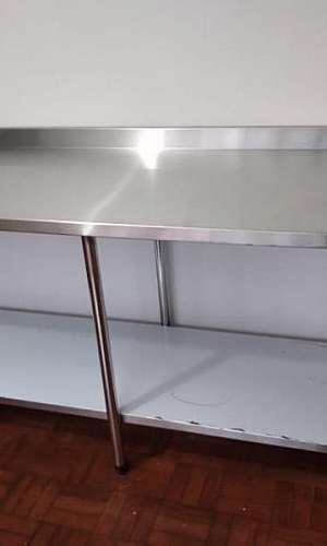 Mesa de inox para padaria Mesa de inox para padaria