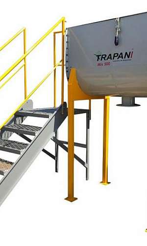 Misturador horizontal de ração Misturador horizontal de ração