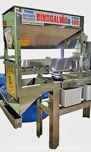 Prensa para oleoginosas a frio Prensa para oleoginosas a frio