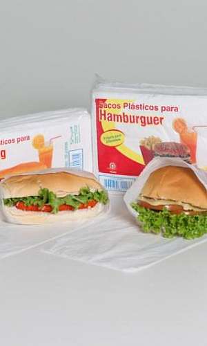 Sacos de plástico para lanche Sacos de plástico para lanche