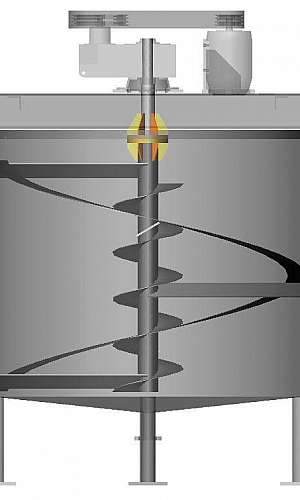 Tanque agitador industrial Tanque agitador industrial