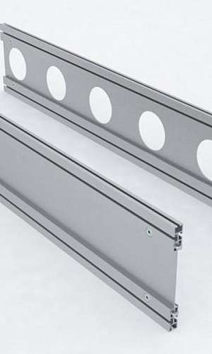 Travessa de alumínio para divisoria Travessa de alumínio para divisoria